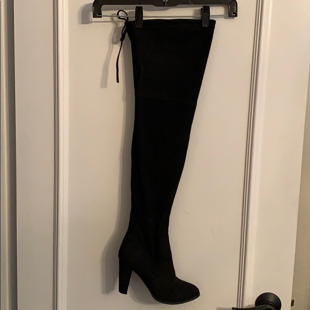 Thigh High Suede Boots